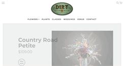 Desktop Screenshot of dirtflowers.com